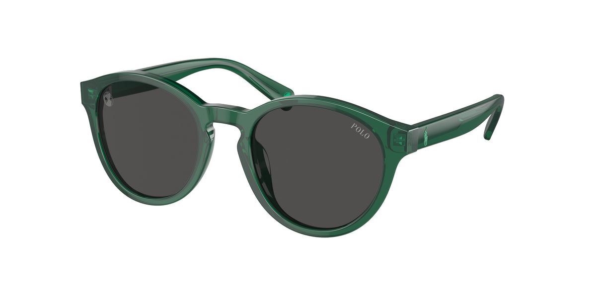 Polo Prep PP9505U Shiny Transparent Green Sunglasses Kids