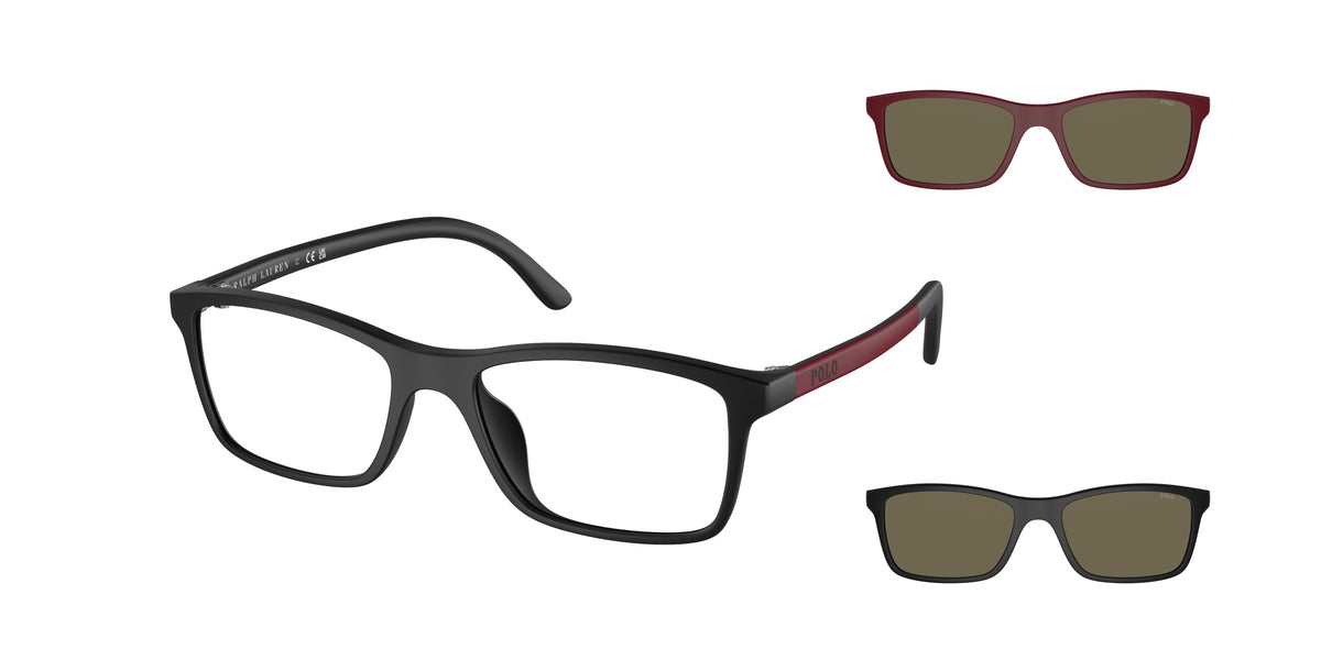 Polo Prep PP9506U Matte Black Sunglasses Kids