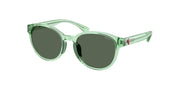 Polo Prep PP9509U Shiny Transparent Light Green Sunglasses Kids