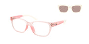 Polo Prep PP9511U Shiny Transparent Pink Sunglasses Kids
