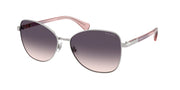 Ralph RA4147 Shiny Silver Sunglasses