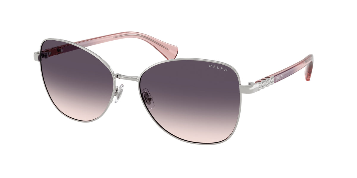 Ralph RA4147 Shiny Silver Sunglasses