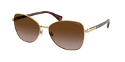Ralph RA4147 Shiny Gold Sunglasses