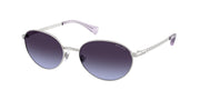 Ralph RA4148 Shiny Silver Sunglasses