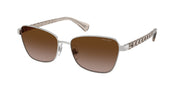 Ralph RA4149 Shiny Silver Sunglasses