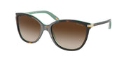 Ralph RA5160 Shiny Havana On Acquamarine Sunglasses
