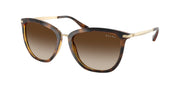 Ralph RA5245 Shiny Dark Havana Sunglasses
