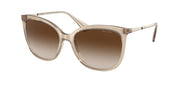 Ralph RA5248 Shiny Transparent Brown Sunglasses