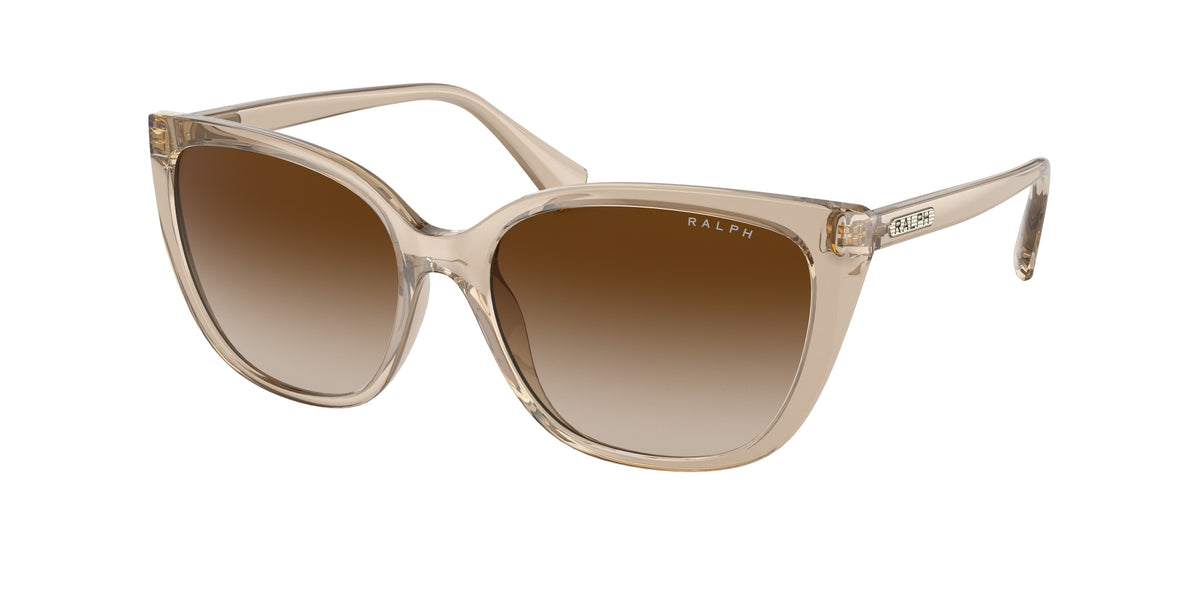 Ralph RA5274 Shiny Transparent Brown Sunglasses