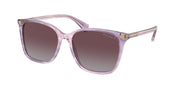Ralph RA5293 Striped Purple Sunglasses