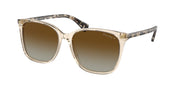 Ralph RA5293 Shiny Transparent Brown Sunglasses