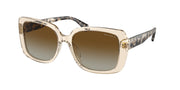 Ralph RA5298U Transparent Light Brown Sunglasses