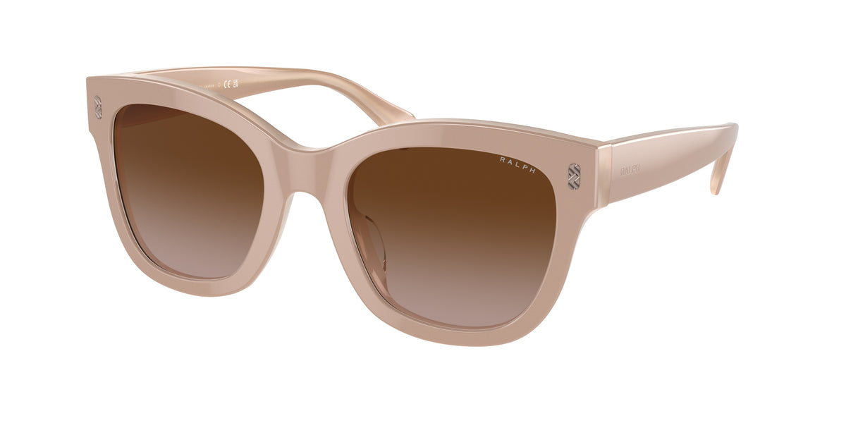 Ralph RA5301U Beige On  Milky Beige Sunglasses