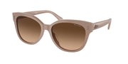 Ralph RA5305U Shiny Solid Beige Sunglasses