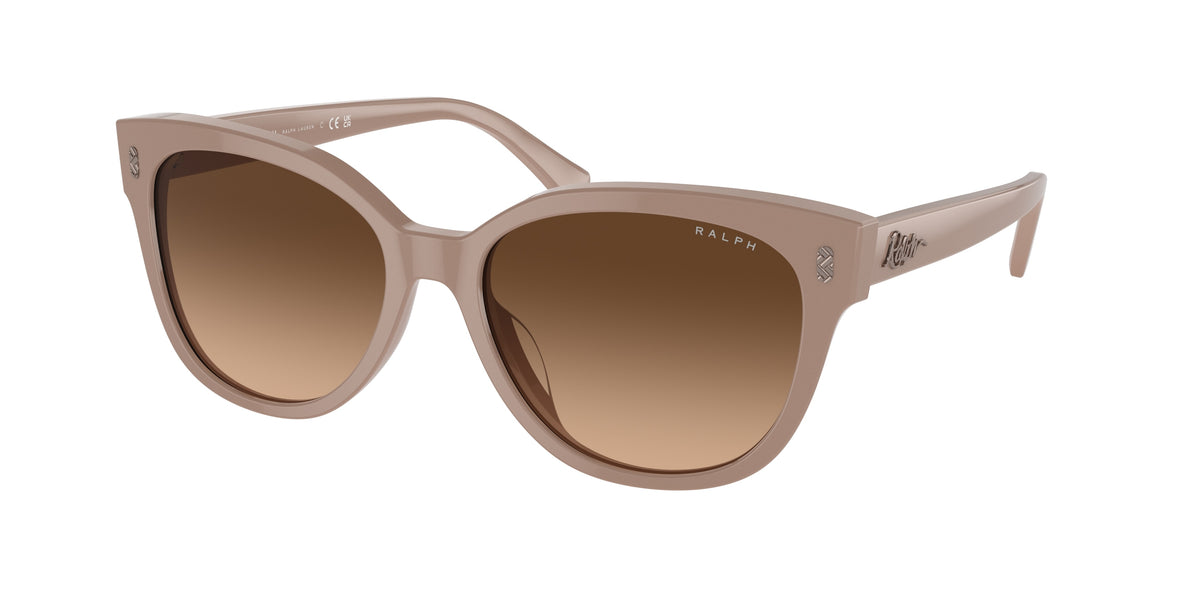 Ralph RA5305U Shiny Solid Beige Sunglasses