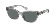 Ralph RA5307U Shiny Transparent Grey Sunglasses