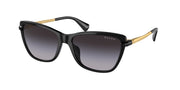 Ralph RA5308U Shiny Black Sunglasses