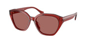 Ralph RA5315U Shiny Burgundy Sunglasses
