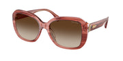 Ralph RA5321U Shiny Milky Red Demi Pink Sunglasses