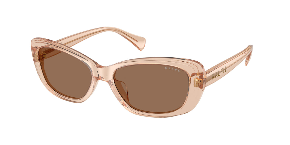 Ralph RA5322U Shiny Light Brown Sunglasses