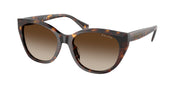 Ralph RA5324U Shiny Dark Havana Sunglasses