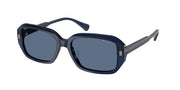 Ralph RA5325U Shiny Opalescent Blue Sunglasses