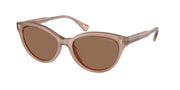 Ralph RA5326U Shiny Opalescent Rose Beige Sunglasses