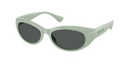 Ralph RA5327U Shiny Solid Sage Sunglasses