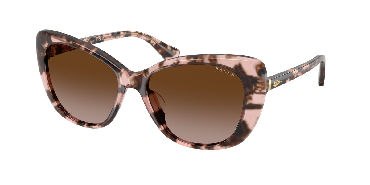 Ralph RA5329U Shiny Pink Havana Sunglasses