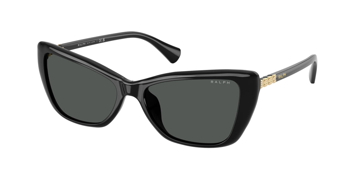 Ralph RA5332U Shiny Black Sunglasses