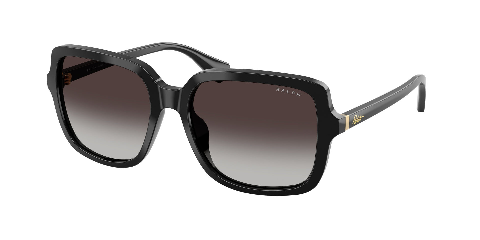 Ralph RA5333U Shiny Black Sunglasses