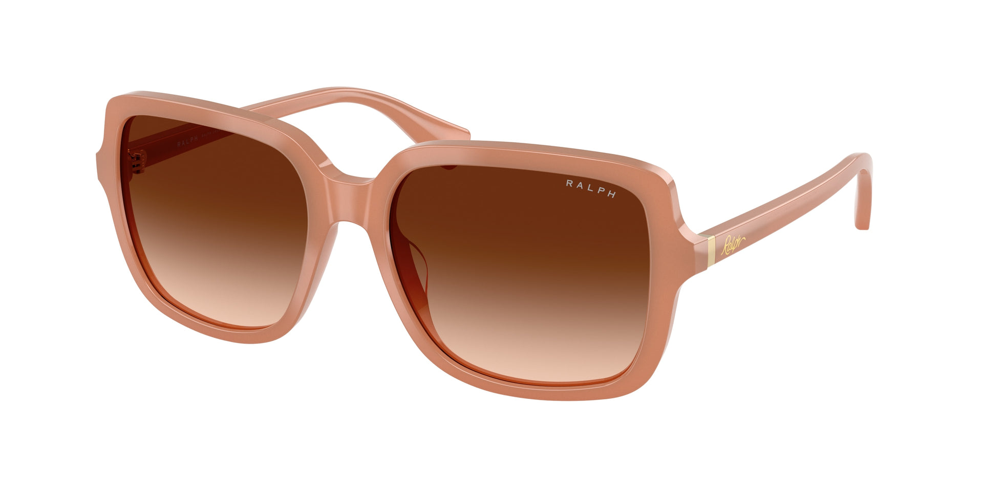 Ralph RA5333U Shiny Milky Peach Sunglasses