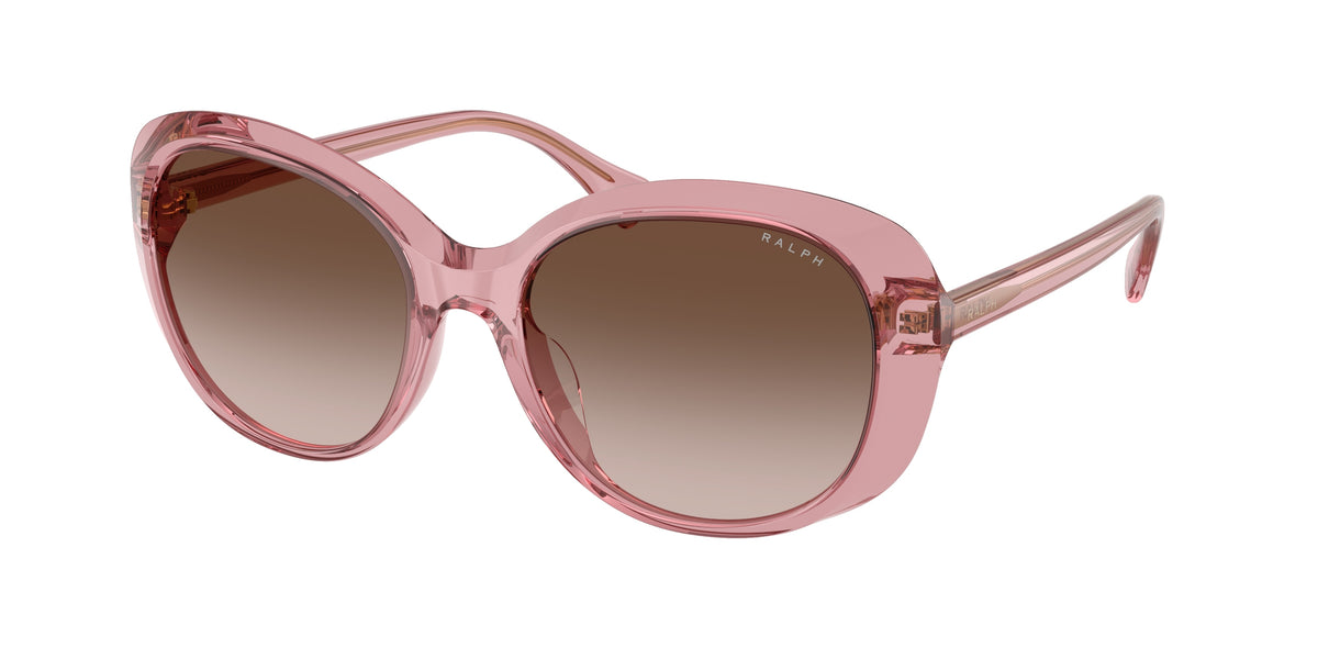Ralph RA5335U Shiny Transparent Violet Sunglasses
