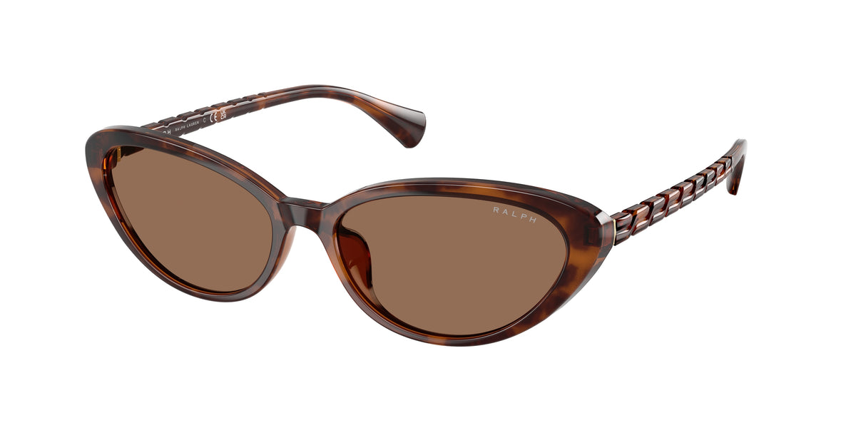 Ralph RA5338U Shiny Dark Havana Sunglasses