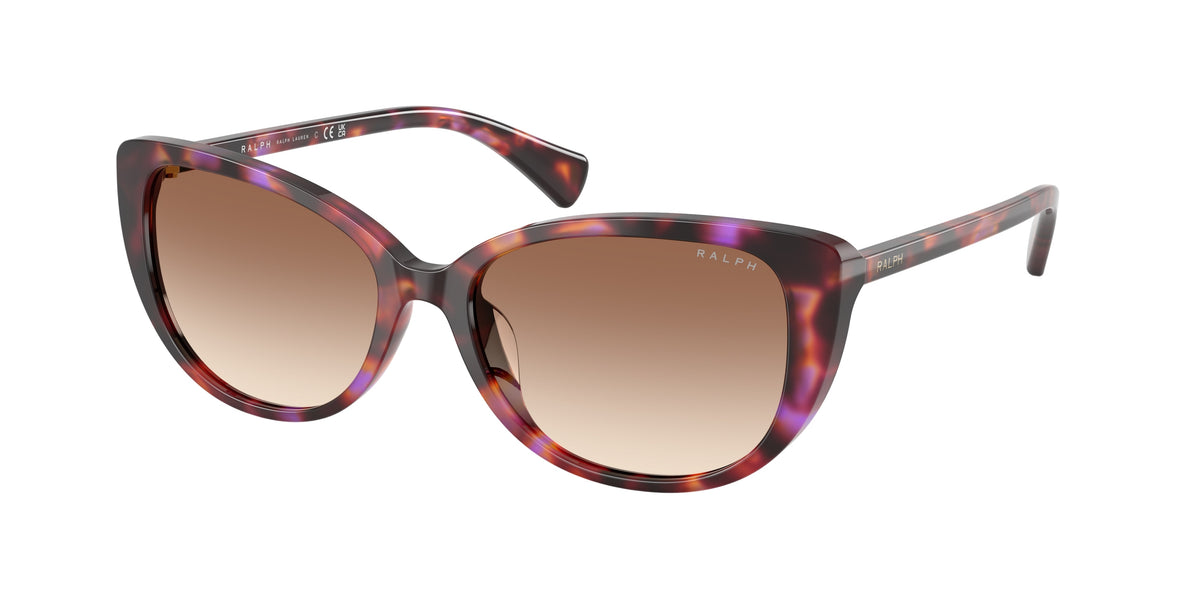 Ralph RA5340U Shiny Violet Havana Sunglasses