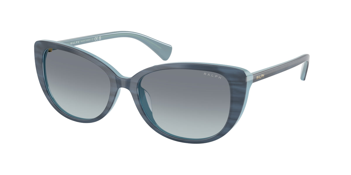 Ralph RA5340U Striped Blue Sunglasses