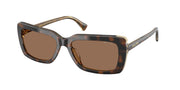 Ralph RA5342U Dark Havana On Transparent Sunglasses
