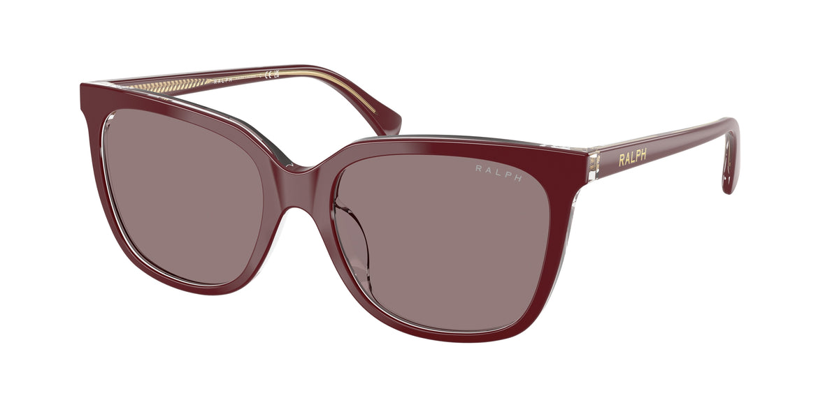 Ralph RA5343U Burgundy Transparent Sunglasses