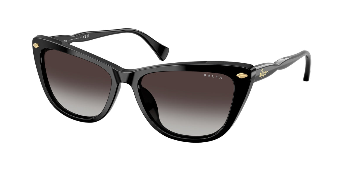 Ralph RA5346U Shiny Black Sunglasses