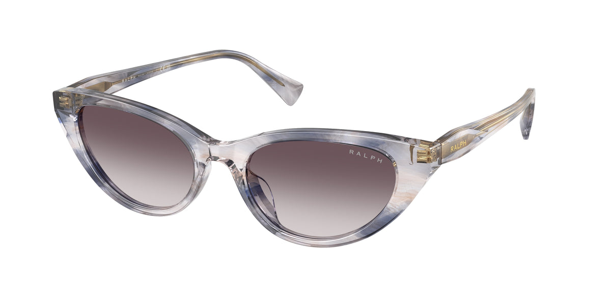 Ralph RA5352U Striped Grey Sunglasses