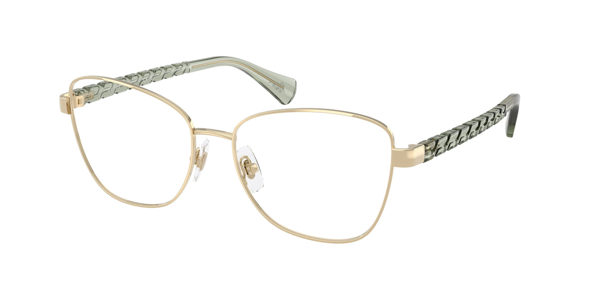 Ralph RA6064 Shiny Pale Gold Eyeglasses