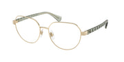 Ralph RA6065 Shiny Pale Gold Eyeglasses