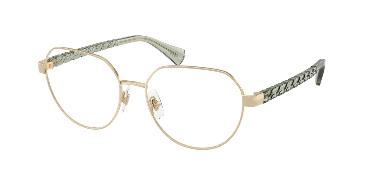 Ralph RA6065 Shiny Pale Gold Eyeglasses