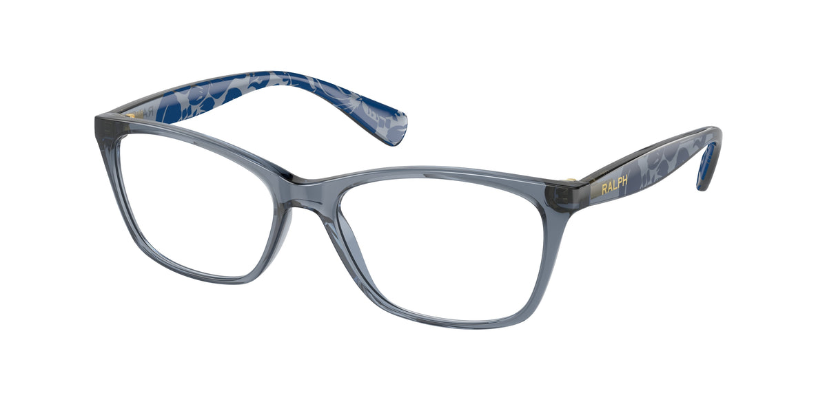 Ralph RA7071 Shiny Trasparent Blue Eyeglasses