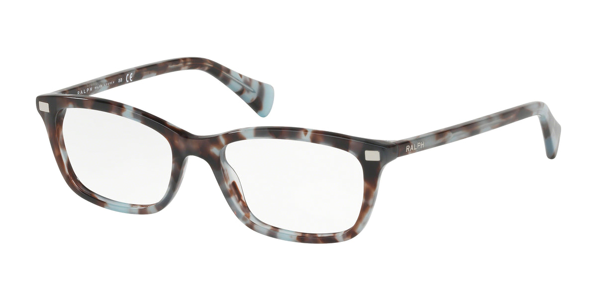 Ralph RA7089 Shiny Blue Tortoise Eyeglasses