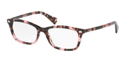 Ralph RA7089 Shiny Pink Tortoise Eyeglasses