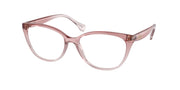 Ralph RA7135 Shiny Trasparent Pink Eyeglasses