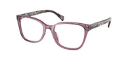 Ralph RA7137U Shiny Transparent Violet Eyeglasses