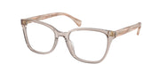 Ralph RA7137U Shiny Transparent Beige Eyeglasses
