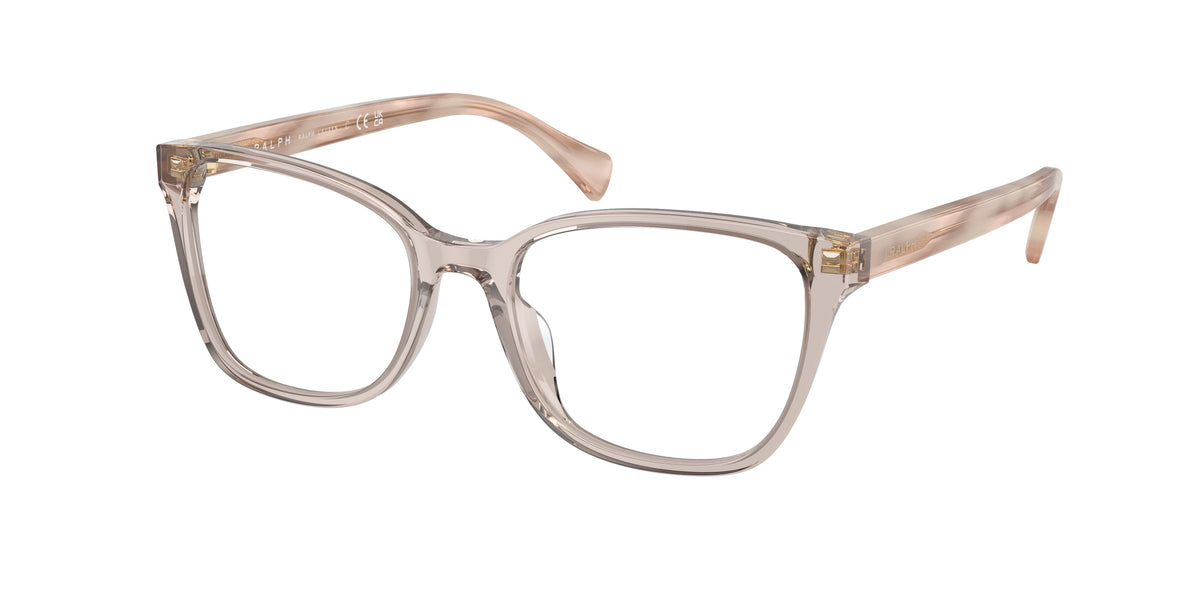 Ralph RA7137U Shiny Transparent Beige Eyeglasses